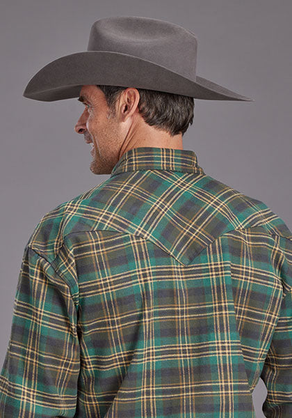 Stetson shirt Checkered Green