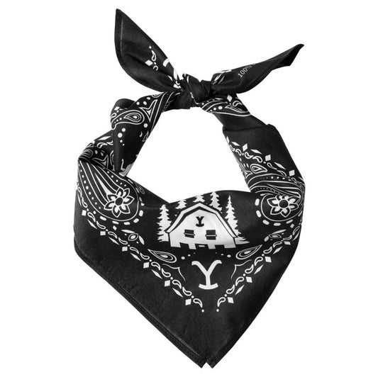 YELLOWSTONE BANDANA-16 - black
