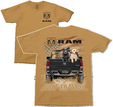 RAM DOGS IN TRUCK