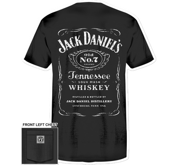 JD DISTRESS BACK W/FRONT PCKT