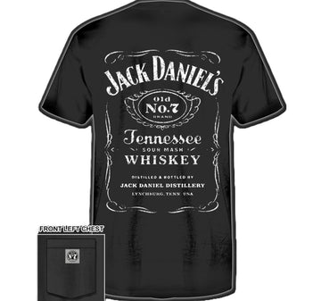 JD DISTRESS BACK - JACK DANIELS TSHIRT