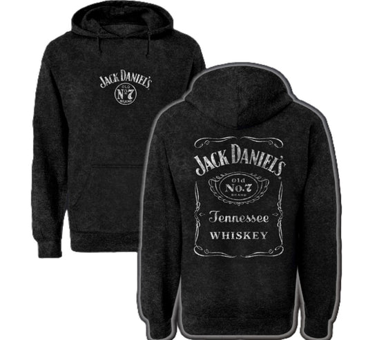 JD LABEL MIN WASH HOODIE