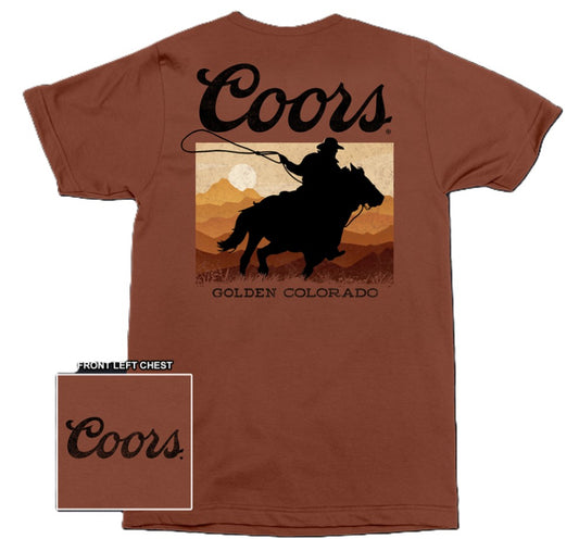 COORS T-Shirts - SUNSET RIDER