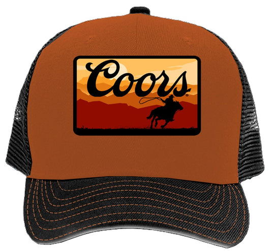 COORS WESTERN SKY TRUCKER HAT