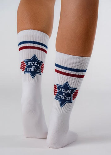 Stars & Stripes Logo Socks