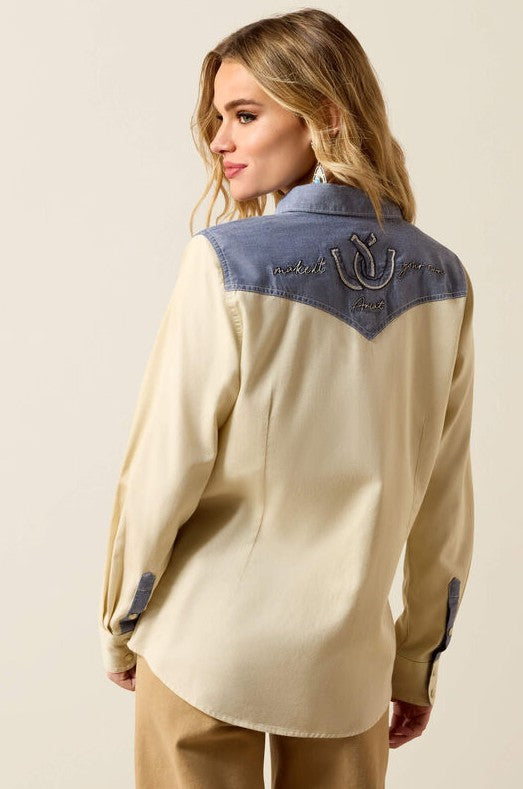 HORSESHOE WESTERN SHIRT