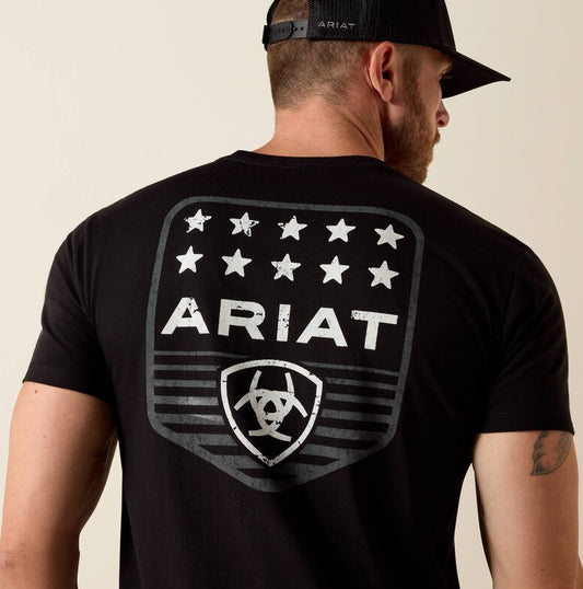 Ariat Stripe Patriotic Badge T-Shirt