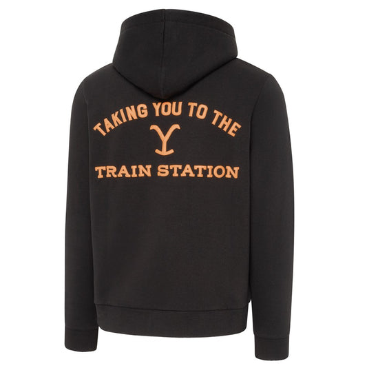 YELLOWSTONE Hoodie Train Station